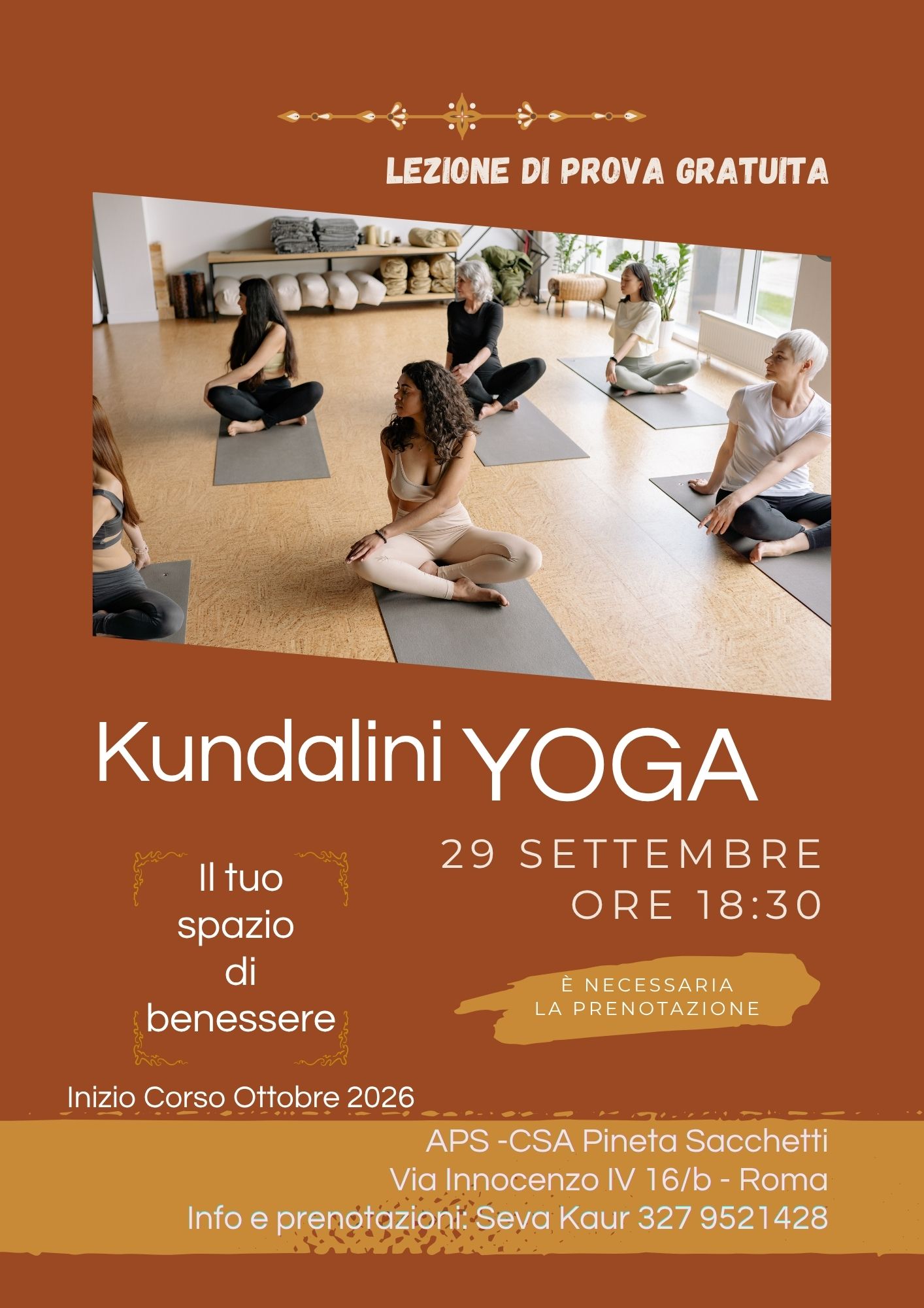 Kundalini Yoga – il tuo spazio di benessere
